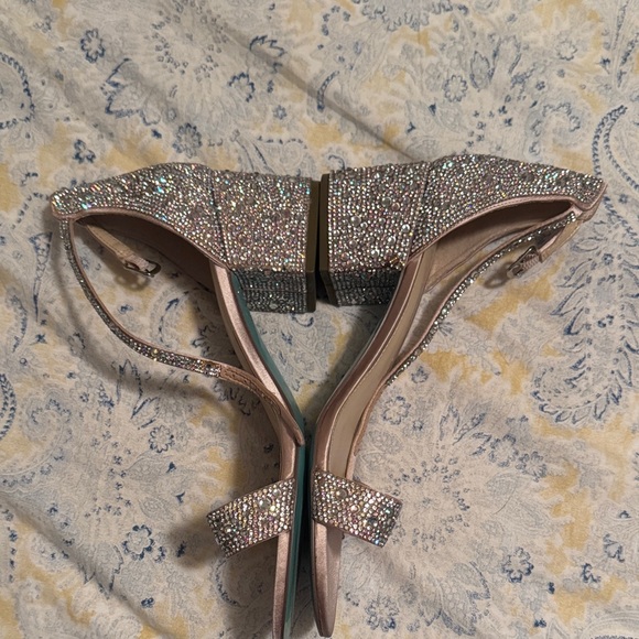 Sparkling Rhinestone Heels - Picture 2 of 4